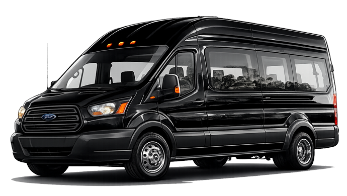 Ford Transit Van for large group transportation