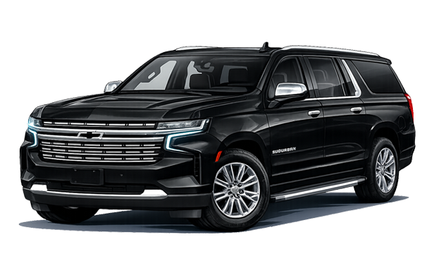 Black SUV for luxury group transportation